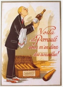 Original vintage poster PERRAULT CHAMPAGNE FRANCE c.1930 - Picture 1 of 1