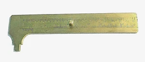 Brand New Brass Precision Sliding Button Gauge - Picture 1 of 2