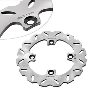 For Kawasaki Ninja ZX6R 600 636 98-15 Z1000 2003-06 Rear Brake Disc Rotor Silver - Picture 1 of 6