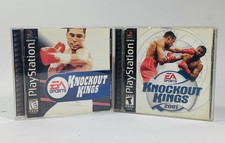 Knockout Kings Knockout Kings 2001 Playstation 1 PS1 Complete w/Manuals Tested
