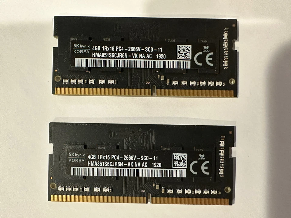 Apple SK Hynix 8GB DDR4 2666MHz SO-Dimm Memory Ram (2x4GB)  For iMac, Mac Mini - Image 1 of 4