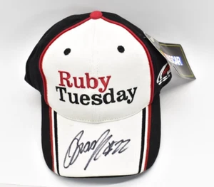 Sombrero Nascar Brad Keselowski Firmado Autógrafo Rubí Martes - Imagen 1 de 7