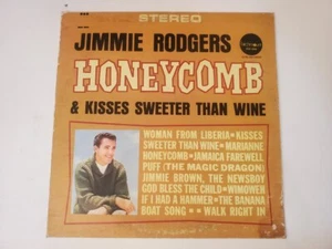 Jimmie Rodgers - Honeycomb & Kisses Sweeter Than Wine (Vinyl Record LP) - Picture 1 of 2