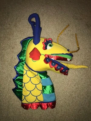 Vintage Manhattan Toy Vintage 21" Chinese Dragon King Loong Wang Hand Puppet - Photo 1/4