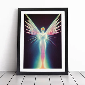 Angel Hypreprism Framed Canvas Wall Art Print Poster Picture, Home Decor - Picture 1 of 8