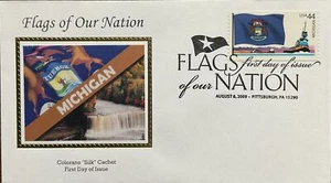 Colorano Silk 4298 Michigan FOON Flags of Our Nation - Picture 1 of 1