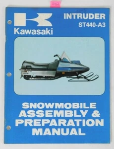 Genuine Kawasaki Snowmobile Intruder Assembly Preparation Manual OEM 99964-3515 - Picture 1 of 11