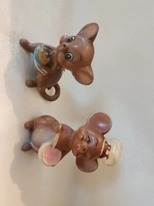 Vintage Josef Originals Birthday Cake Mouse Chef Mouse Figurine Figure - Picture 1 of 4