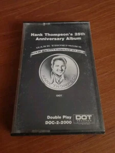 Cinta de casete Hank Thompson 25 aniversario excelente estado probada envío desde EE. UU. - Imagen 1 de 2