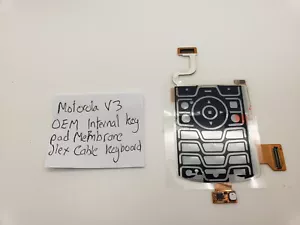 New Motorola V3 OEM Internal Keypad Membrane Flex Cable Keypad UK3POST - Picture 1 of 7