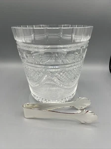 Waterford Society Kristall Russborough Eiskübel mit Zange nummeriert! RAR! - Bild 1 von 8