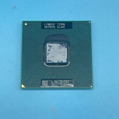 Intel Pentium T2390 Laptop CPU Dual-core 1.86Ghz Socket 478 SLA4H - Image 1 of 2