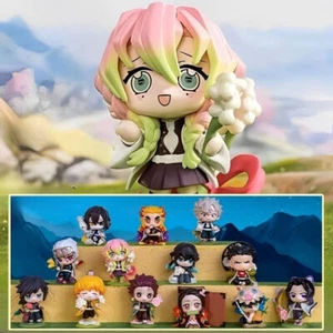 POP MARTDemon Slayer Kimetsu No Yaiba Flower Series Figures Confirmed Blind Box - Picture 1 of 29