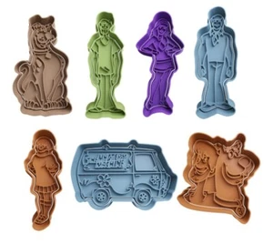 Scooby Doo Cookie Cutters + insert - approx. 8cm - Picture 1 of 10
