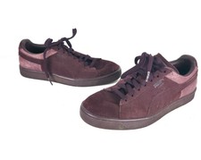burgundy puma shoes