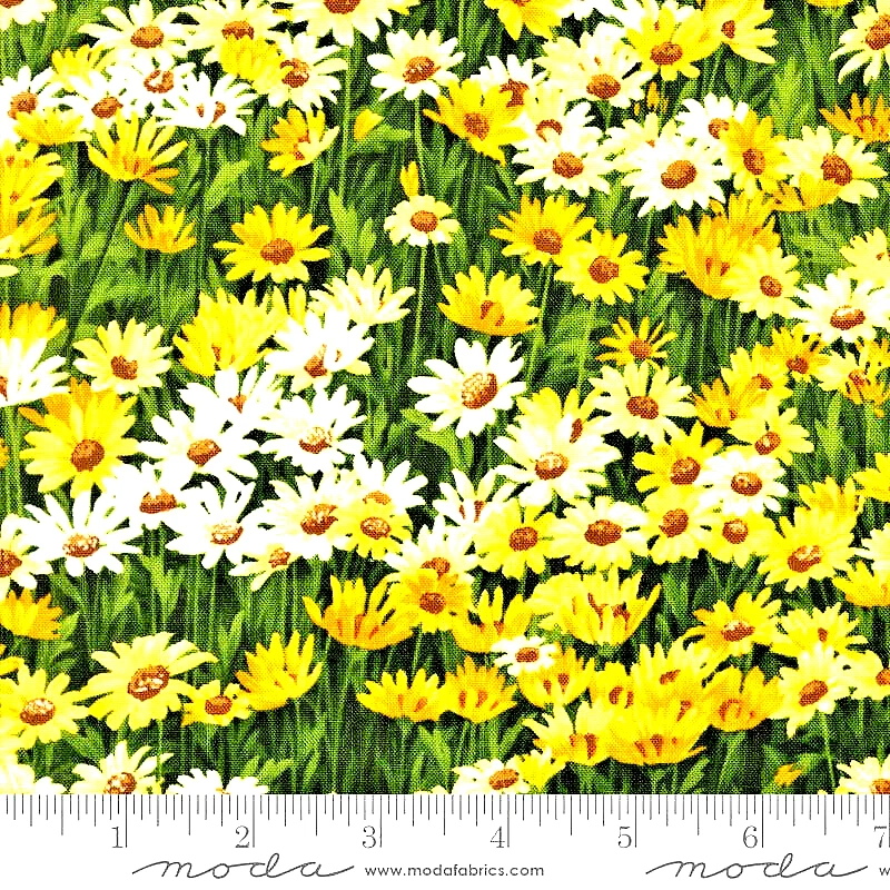 Moda Fabrics The "WILDFLOWERS VI 33773 14 "SUNSHINE" BTY - Image 1 of 1