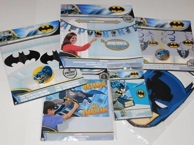Batman Birthday Party Table Decorations Masks - Image 1 of 2