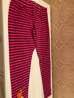 Leggings Lands End Niña Talla 10-12 Rosa y Azul Rayas Foto 1 de 4