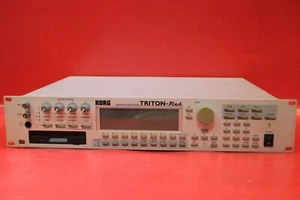 USED Korg Triton Rack Expandable Hi Module Sampler Synthesizer U1077 200820 - Picture 1 of 12