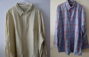 Zwei langärmelige Herren-Freizeithemden 2XL / 3XL - Bild 1 von 6