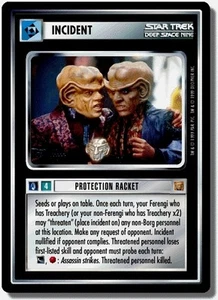 Star Trek CCG RoA Rules of Acquisition Protection Racket - Picture 1 of 1