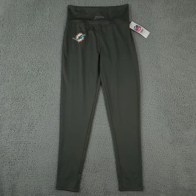 Miami Dolphins Leggings Mujer Gris Medio Majestuoso Zubaz Ropa Deportiva NUEVO Foto 1 de 4