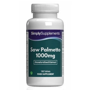 Saw Palmetto 1000mg - 180 Comprimidos- Suplemento de calidad - Bild 1 von 6