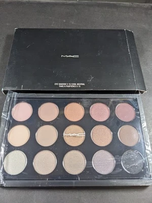 MAC EYESHADOW X15/COOL NEUTRAL (AC5) - BNIB - INCLUDES BLACKBERRY & BLACK TIED - Image 1 of 3