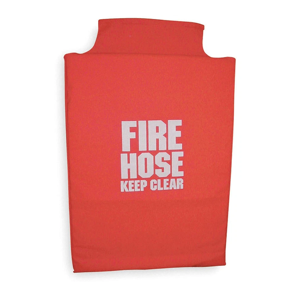 MOON AMERICAN 139-29 Fire Hose Cover,Red,32"L,Vinyl 4KR27 - Image 1 of 1