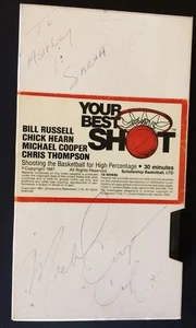 Michael Cooper Autographed VHS Tape "Your Best Shot" Ex. Cond. - Picture 1 of 4