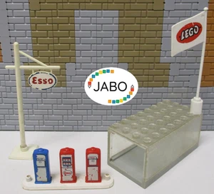 (C 13) LEGO 310 Esso cartel bandera gasolinera garaje sin puerta vintage 1:87 - Imagen 1 de 14