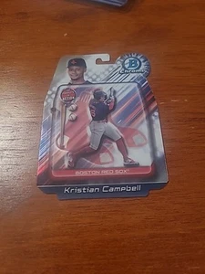 2024 Bowman Chrome Kristian Campbell TPIA Die Cut RC #BIA-13 C003681 - Picture 1 of 2