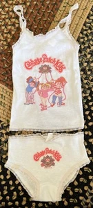 Authentic 1980s Cabbage Patch Kids Cami doll tank top Set Vintage Rare 2-4 - Picture 1 of 6