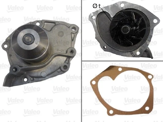 VALEO 506725 Bomba de agua para NISSAN RENAULT SUZUKI Foto 1 de 1