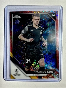 DA10165 21-22 Topps Chrome UEFA Diamond Refractor Sebastien Thill /125 - Bild 1 von 2