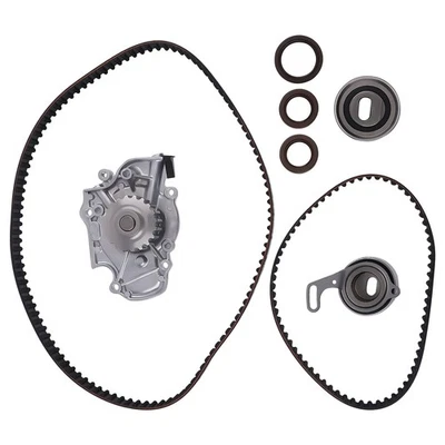 Timing Belt Water Pump Kit for Honda Accord DX EX LX 2.2L 2.3L 1994-2002 Front - Image 1 of 4