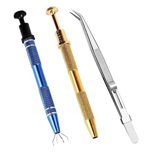 3 PCS Piercing Grabber-Tool 2 Pack 4 Claw Jeweler'S Pick Tool and 1 Pack4734 - Picture 1 of 7