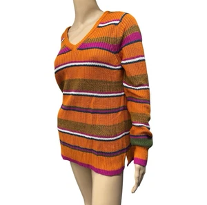 Belle Boho by Kim Gravel Damen Gr. XXS Orange Tunika Pullover A652498 Herbst Herbst - Bild 1 von 9