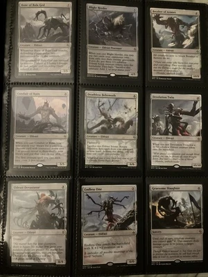 MTG Battle for Zendikar Complete Set In Binder All Tokens And Full Art Lands - Image 1 of 4