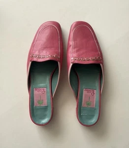 Lilly Pulitzer Vintage Pink Mules - Picture 1 of 6