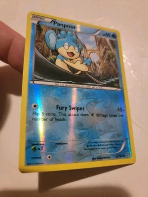 2015 pokemon Breakthrough reverse holo Panpour 41/162 - Image 1 of 2