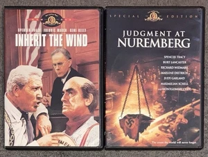 Inherit Wind 1960/Judgment at Nuremberg 1961 DVD Spencer Tracy Double Feature - Picture 1 of 3