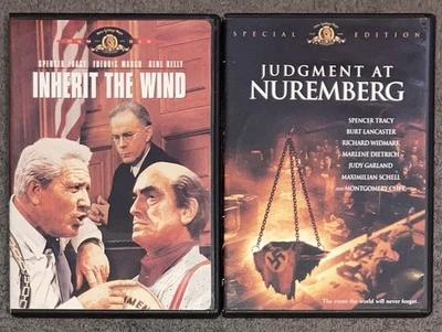 Inherit Wind 1960/Judgment at Nuremberg 1961 DVD Spencer Tracy Double Feature - Image 1 of 3
