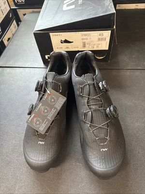 Northwave Extreme GT 4 Hombres Carbono Carretera Ciclismo Zapatos EE. UU. 12 Euro 45 (9419-43) Foto 1 de 4