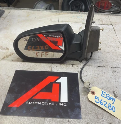 Conjunto de espejo retrovisor de puerta térmico eléctrico izquierdo lado conductor MAZDA TRIBUTE 2003-2006 negro Foto 1 de 4