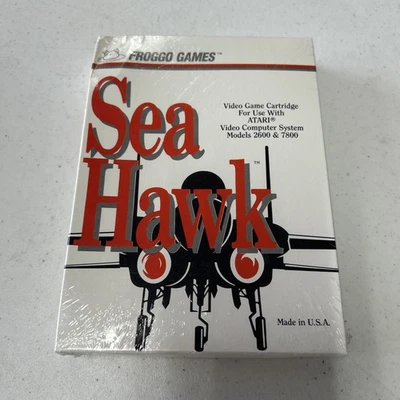 Sea Hawk (Atari 2600, 1982) Action Adventure Sealed Brand New Froggo Games - Image 1 of 4