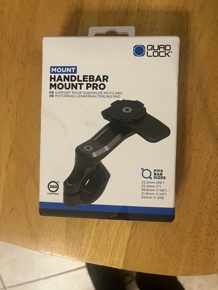 Quad Lock Handlebar Mount Pro - Image 1 of 4
