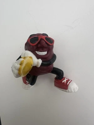 Estatueta de PVC vintage 1988 California Raisins Toy Figures Surfer Dude - Imagem 1 de 3