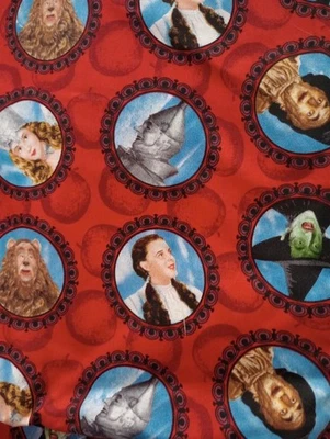 Divertida pieza de tela del mago de oz personaje de 10 por 10 pulgadas Foto 1 de 2