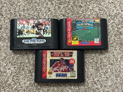 Sega Genisis Games Bundle Lot Of 3 Sports - Tested - Image 1 of 2